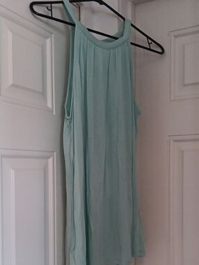 LOFT Light Aqua Tank Top